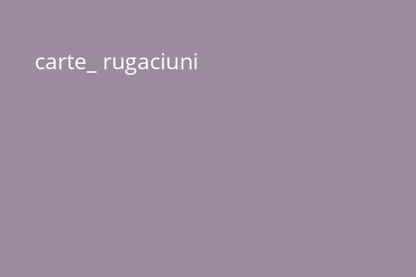 carte_ rugaciuni