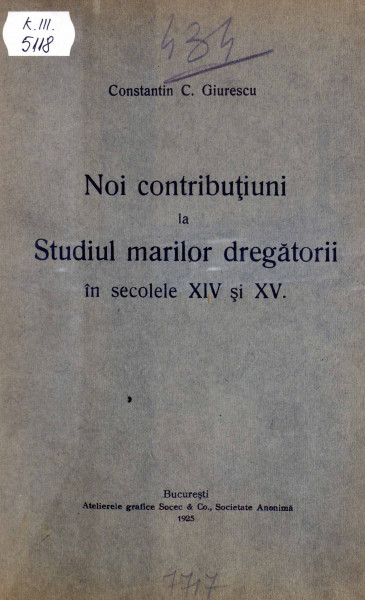 contributiuni_studiul_marilor_dregatorii_ secolele