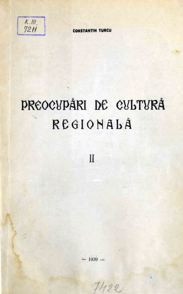 cultura regionala II