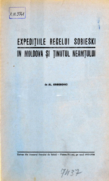 expeditiile regelui sobieski