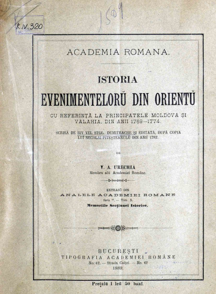 istoria evenimentelor