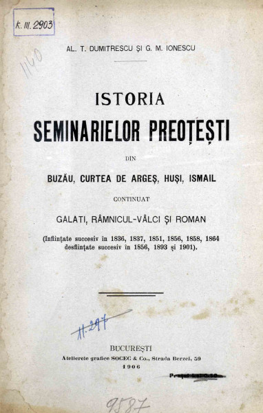 istoria seminarielor