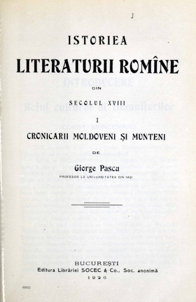 istoriea_literaturii_romine_secolulXVIII_vol1