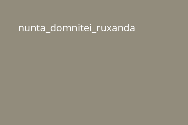 nunta_domnitei_ruxanda