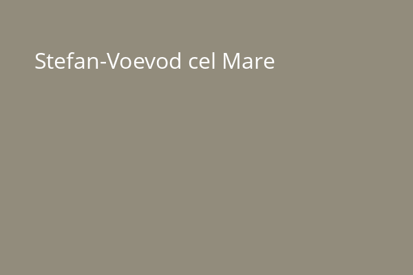 Stefan-Voevod cel Mare